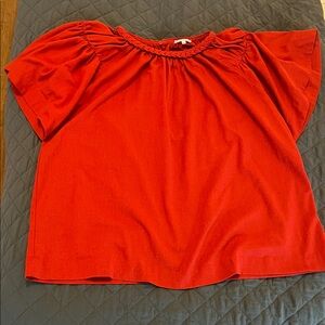 Chic Soul Red Blouse